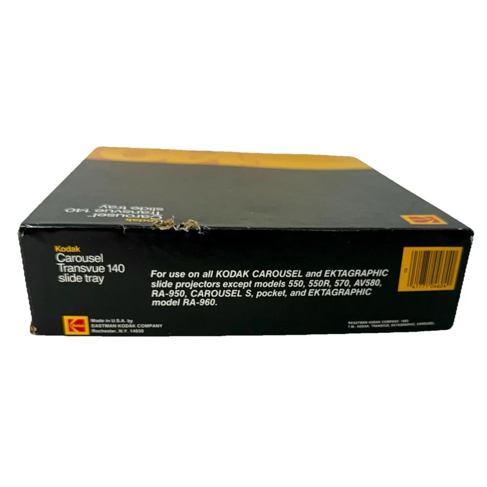 Kodak Transvue 140 Slide Tray Carousel EUC‎